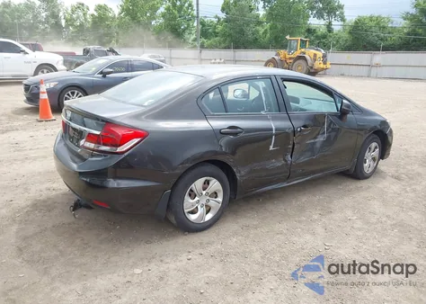2013 Honda Civic Lx from USA, damaged, VIN 19XFB2F56DE043158